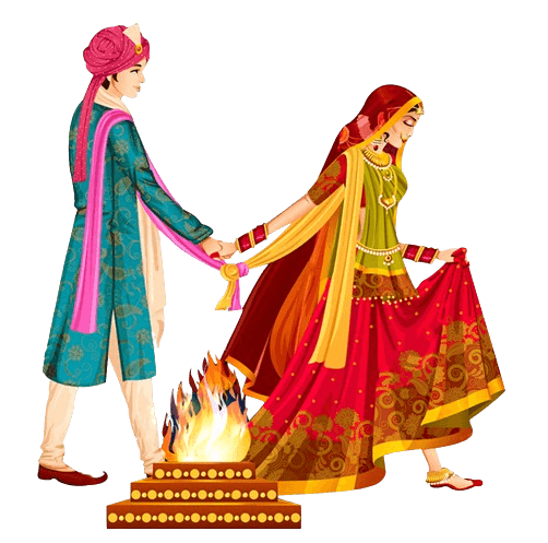 લગ્ન invitation card template design