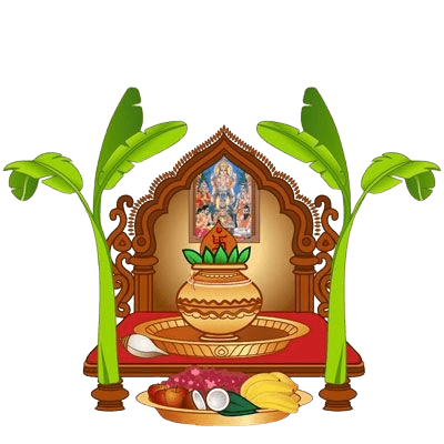 वास्तू शांती invitation card template design