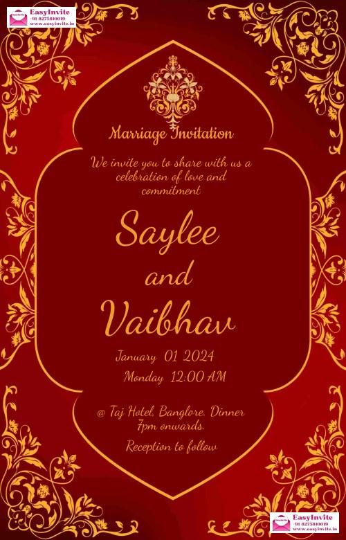 Create Rustic Wedding Invitations with Charm InvitePro - Invitation Card Template